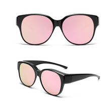 Load image into Gallery viewer, Fit Over Glasses Polarized Round Wrap Around Sun-Protective Sunglasses UV400 Protection Driving Outdoor Eyewear For Men Women
