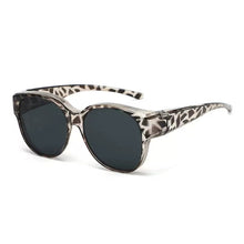Load image into Gallery viewer, Fit Over Glasses Polarized Round Wrap Around Sun-Protective Sunglasses UV400 Protection Driving Outdoor Eyewear For Men Women
