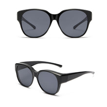 Load image into Gallery viewer, Fit Over Glasses Polarized Round Wrap Around Sun-Protective Sunglasses UV400 Protection Driving Outdoor Eyewear For Men Women
