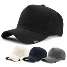 Load image into Gallery viewer, Oversize Big Head Baseball Cap Cotton Mesh Adjustable High Crown Dad Hat Multiple Sizes For Men Accessories
