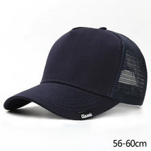 Load image into Gallery viewer, Oversize Big Head Baseball Cap Cotton Mesh Adjustable High Crown Dad Hat Multiple Sizes For Men Accessories
