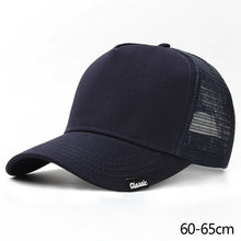 Load image into Gallery viewer, Oversize Big Head Baseball Cap Cotton Mesh Adjustable High Crown Dad Hat Multiple Sizes For Men Accessories
