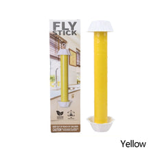 Load image into Gallery viewer, Yellow Portable Sticky Trap Rod Non Toxic Adhesive Strong Sticky Surface Insect Catcher Indoor Fly Pest Control
