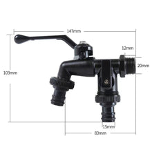 Load image into Gallery viewer, Zinc Alloy Brass Ball Water Faucet Gardening Tools Internal External Thread Lever Handle Water Supply Valve
