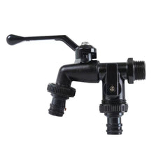 Load image into Gallery viewer, Zinc Alloy Brass Ball Water Faucet Gardening Tools Internal External Thread Lever Handle Water Supply Valve
