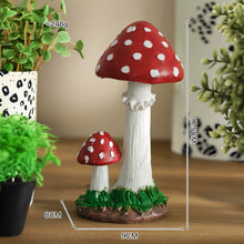 Load image into Gallery viewer, Resin Mushroom Ornament Waterproof Fairy Garden Home Decoration For Lawn Patio Courtyard Landscape Decoration Gift
