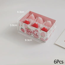 Load image into Gallery viewer, 4/6/9Pcs Strawberry Shaped Scented Aromatherapy Candle Gift Box Handmade Mini Strawberry Candle Party Decoration Home Birthday Gift

