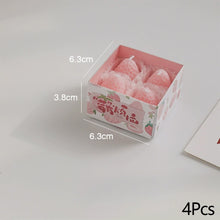 Load image into Gallery viewer, 4/6/9Pcs Strawberry Shaped Scented Aromatherapy Candle Gift Box Handmade Mini Strawberry Candle Party Decoration Home Birthday Gift
