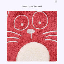 Load image into Gallery viewer, Cartoon Animals Shaped hand towel Coral Velvet Microfiber Hanging Towel Absorbent Quick Dry Cleaning Towel For Kitchen Household Cleaning
