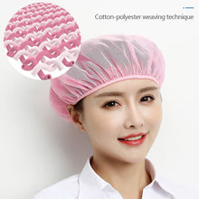 Load image into Gallery viewer, Breathable Mesh Work Hat Hair Nets Sanitary Chef Hat Work Wear Cooking Hygienic Cap Hotel Restaurants
