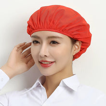 Load image into Gallery viewer, Breathable Mesh Work Hat Hair Nets Sanitary Chef Hat Work Wear Cooking Hygienic Cap Hotel Restaurants
