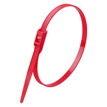Load image into Gallery viewer, 100PCS 35CM Self-Locking Colored Nylon Cable Ties Binding and Fixing Zip Straps for Kids Playground Home Use
