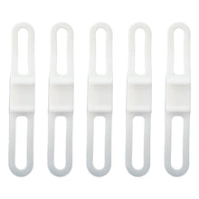 Load image into Gallery viewer, 5PCS Silicone Bike Strap High Elasticity Cable Tie for Flashlight and Bike Computer Pants Leg Fixing Strap Cycling Gear
