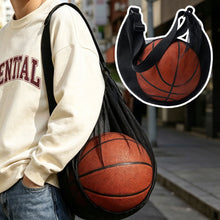 Load image into Gallery viewer, Zippered Crossbody Basketball Backpack Large Capacity Ball Storage Bag Oxford Fabric Sports Organizer Pouch
