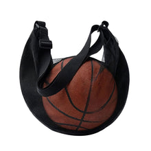 Load image into Gallery viewer, Zippered Crossbody Basketball Backpack Large Capacity Ball Storage Bag Oxford Fabric Sports Organizer Pouch
