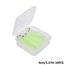 Load image into Gallery viewer, 10PCS/Box 3/4cm Micro Multi-Joint Shrimp Bait Root Fishing Soft Lure for Bass and Mandarin Fish
