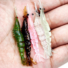 Load image into Gallery viewer, 10PCS/Box 3/4cm Micro Multi-Joint Shrimp Bait Root Fishing Soft Lure for Bass and Mandarin Fish
