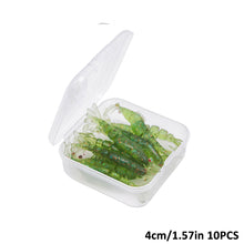 Load image into Gallery viewer, 10PCS/Box 3/4cm Micro Multi-Joint Shrimp Bait Root Fishing Soft Lure for Bass and Mandarin Fish

