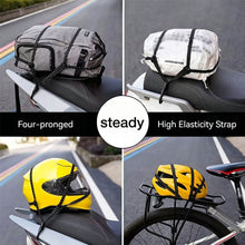 Load image into Gallery viewer, 1PC 40/60/90CM 3-in-1 Bungee Cord Elastic Tie Down Straps with Hooks for Bike Electric Scooter Rear Rack Speckled Pattern Heavy Duty
