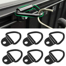 Load image into Gallery viewer, 1PC Triangle Tie-Down Anchor Ring Full Carbon Steel One-Piece Forming Cargo Securing Loop for Motorcycle Off-Road and Truck
