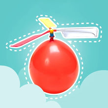 Load image into Gallery viewer, Classic Balloon Helicopter UFO Toy Creative Portable Flying Balloon Plane Kids Outdoor Interactive Party Gift
