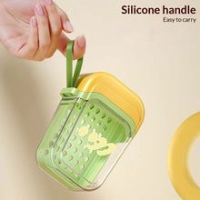 Load image into Gallery viewer, Portable Leakproof Soap Box With Lid Transparent Drain Tray Soap Case For Travel Camping Gym Bathroom Household Use
