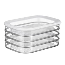 Load image into Gallery viewer, Stackable Fridge Meat Storage Container With Clear Lid Reusable Cold Cuts Deli Bacon Cheese Meal Prep Organizer
