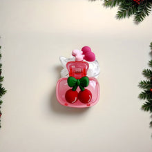 Load image into Gallery viewer, Cute Cherry Pattern Toothbrush Holder Dual Holes Drainage Ventilation Dust-proof Toothbrush Head Protection Box Portable Bathroom Organizer
