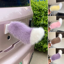 Load image into Gallery viewer, Car Rear Electric Plush Fox Tail Ornament Decoration Cute Fluffy Tail Ornament Accessory Motorcycle Bicycle

