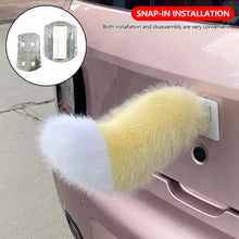 Load image into Gallery viewer, Car Rear Electric Plush Fox Tail Ornament Decoration Cute Fluffy Tail Ornament Accessory Motorcycle Bicycle
