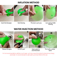 Load image into Gallery viewer, Outdoor Entertainment Toys Rubber Bubble Ball Inflated Ball Water-filled Transparent Ball TPR Inflated Ball Pat Ball Big Light Ball
