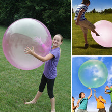 Load image into Gallery viewer, Outdoor Entertainment Toys Rubber Bubble Ball Inflated Ball Water-filled Transparent Ball TPR Inflated Ball Pat Ball Big Light Ball
