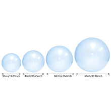 Load image into Gallery viewer, Outdoor Entertainment Toys Rubber Bubble Ball Inflated Ball Water-filled Transparent Ball TPR Inflated Ball Pat Ball Big Light Ball
