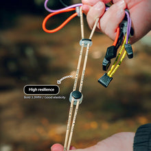 Load image into Gallery viewer, Outdoor Mountaineering Hiking Backpack Elastic Rope Fixing Buckle Camping Gear Trekking Pole Bungee Cord Attachment Hook
