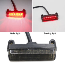 Load image into Gallery viewer, Universal Motorcycle Rear Brake Light License Plate Rear Stop Indicator Tail Turn Signal Light Bulb LED for Off-road Electric Bike Vehicle
