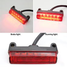 Load image into Gallery viewer, Universal Motorcycle Rear Brake Light License Plate Rear Stop Indicator Tail Turn Signal Light Bulb LED for Off-road Electric Bike Vehicle
