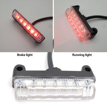 Load image into Gallery viewer, Universal Motorcycle Rear Brake Light License Plate Rear Stop Indicator Tail Turn Signal Light Bulb LED for Off-road Electric Bike Vehicle
