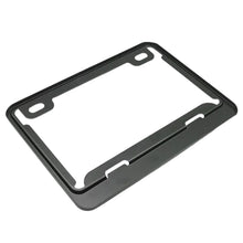 Load image into Gallery viewer, Universal Motorcycle Aluminum Alloy License Plate Frames License Plate Holder Solid/Hollow Style License Plate Holders Frame
