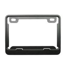 Load image into Gallery viewer, Universal Motorcycle Aluminum Alloy License Plate Frames License Plate Holder Solid/Hollow Style License Plate Holders Frame
