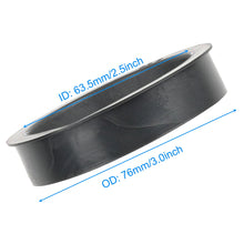 Load image into Gallery viewer, Universal Car Modified 3inch Cone Air Filter Reduce Adapter 77mm to 70mm 65mm 60mm Rubber Reducing Ring 3inch to 2.75inch 2.5''
