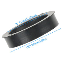 Load image into Gallery viewer, Universal Car Modified 3inch Cone Air Filter Reduce Adapter 77mm to 70mm 65mm 60mm Rubber Reducing Ring 3inch to 2.75inch 2.5''
