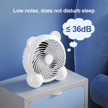 Load image into Gallery viewer, Portable USB Plug Desktop Fan for Office Home Dorm Camping Low Noise Energy Saving Mini Table Fan
