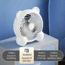 Load image into Gallery viewer, Portable USB Plug Desktop Fan for Office Home Dorm Camping Low Noise Energy Saving Mini Table Fan
