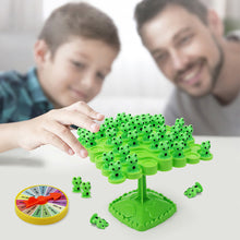Load image into Gallery viewer, Kids Balance Tree Stacking Toy Frog Astronaut Tabletop Board Game for Family Game Night Educational Toy Gift for Boys Girls
