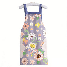Load image into Gallery viewer, Breathable Cotton Canvas Apron with Right Pocket and Towel – Oil Proof Wear Resistant BBQ Kitchen Cooking Work Apron for Unisex Adults
