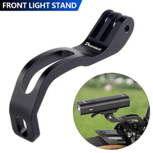Load image into Gallery viewer, MTB Front Light Stand Rack Bicycle Fork Mount Camera Stand Rack Holder Fits Gopro Interface for Brompton Folding Bike Road Bike Accessories

