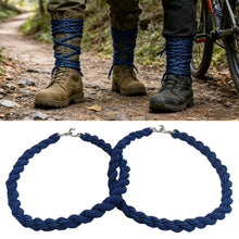 Load image into Gallery viewer, 2Pcs Elastic Outdoor Tactical Leggings Rope Trouser Leg Strap Riding Boot Rubber Band Multi-function Outdoor EDC Tool
