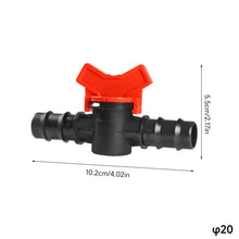Load image into Gallery viewer, Garden Hose Tap Irrigation Water Valve DN4 DN8 DN15 PE Tube Waterstop Connector for 4mm-25mm Drip Irrigation Hose
