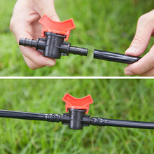 Load image into Gallery viewer, Garden Hose Tap Irrigation Water Valve DN4 DN8 DN15 PE Tube Waterstop Connector for 4mm-25mm Drip Irrigation Hose
