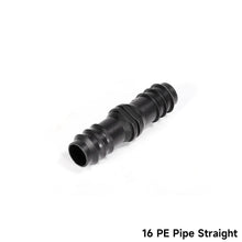 Load image into Gallery viewer, DN16 DN20 Barbed Pipe Connector 1/2" 3/4" Male Thread Tee Elbow Straight End Plug Garden Drip Irrigation Hose Adapter
